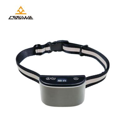 China cssiwe viable 2022 dog products no bark dog collar no shock harmless dog collar with replaceable front plate for sale