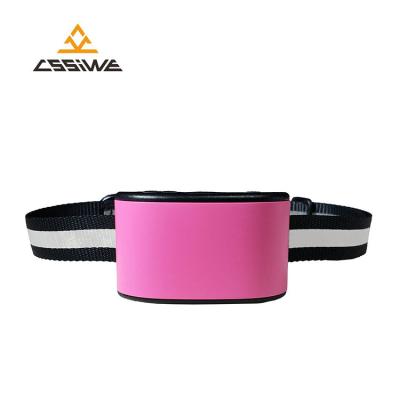 China Cssiwe Sustainable Pet Product Dog Agility Light Up LED Display Anti Bark Dog Collar With Beep Vibration And Static Shock for sale