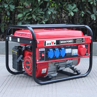 China 8500w OHV cam professional gasoline generator silent benzin generator 8500 20000set/Month for sale