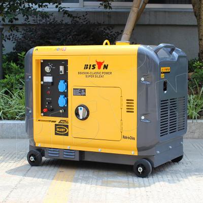 China MATCHUP Low Noise 3-Phase 50Hz 220V/380V 5Kva Supper Silent Diesel Generator 20000set/Month for sale