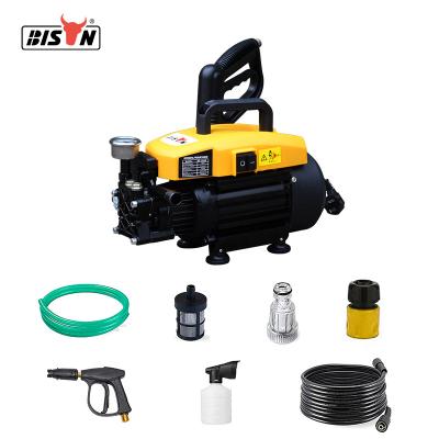 China New China-Chic Bison Car Washer Home Pressure Washer Pump Car Cleaning Induction Motor Car Washer for sale