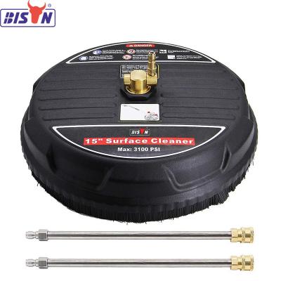 China Hotels 4000Psi 15 Inch Best Professional Rotary High Pressure Washer Surface Cleaner for Flat Floor Driveway for sale