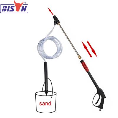 China Hotels Wet Sandblaster Kit 2500PSI Pressure Washer Sand blasting Kit  with G 1/4'' Quick Release for sale