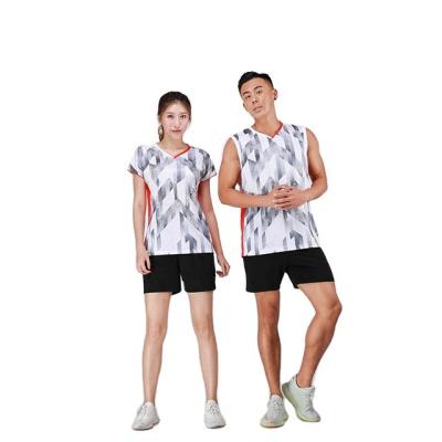 China New Soft Type Bargain Price Men And Women Volleyball Uniforms Training Jersey Set for sale