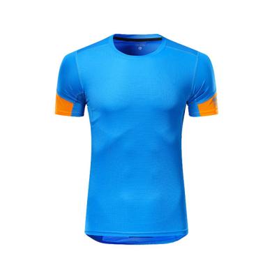 China custom designed anti-wrinkle t-shirt gym t-shirt quick dry short sleeved sportswear custom designed men's t-shirt for sale