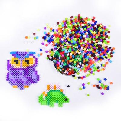 China Wholesale Funny Educational Toy Toowl Ironing hama beads 5mm Perler beads toys hama beads mixed color for kids for sale