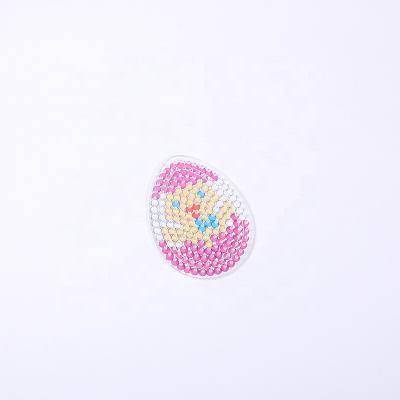 China Nice wholesale diy mini hama perler Toowl bead templates easter egg shape plastic pegboard for sale