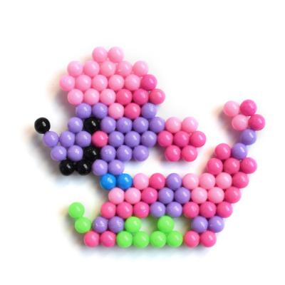 China PVA 5mm Water Fuse Beads Kit Dog Pattern Art Crafts Educational Magic Water Sticky Beads For Kids for sale