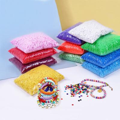 China Jewelry Making Bulk Cheap Plastic Bags DIY Handmade Crafting Soft Pottery Slice Beads Personalized Jewelry Making Tool Kit for sale