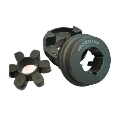 China HRC Factory Cast Iron Shaft Coupling Flexible Spider Coupling for sale