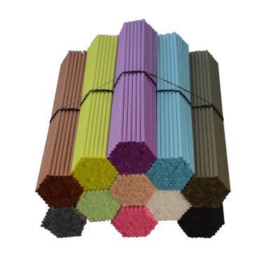 China Viable Wholesale Popular Colored Natural 5mm Diameter 2mm 3mm 4mm Aroma Diffuser Fiber Sticks for sale