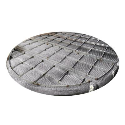 China Building Material Stores Braided Stainless Steel Wire Demister Pad For Heat Exchangers for sale