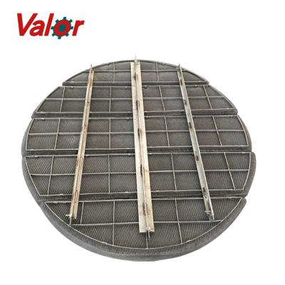 China High Corrosion Resistance Filter Rating Demister Shield Stainless Steel Demister Pad In Boiler Steam Drum for sale