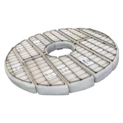 China Skimming Efficiency 97% Plastic Wire Mesh Mist Eliminator Oil Gas Separator Liquid Demister Filter for sale