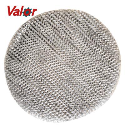 China Industrial 125 Wire Gauze Tower Support Grid Corrugated Stainless Steel Metal 250 350 252 352 450 452 500X/Y Electroplate Structured Packing for sale