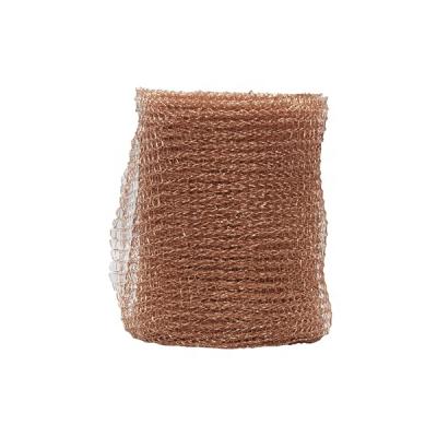 China High Strength High Strength Copper Knitted Wire Mesh Gas Liquid Mesh Filter for sale