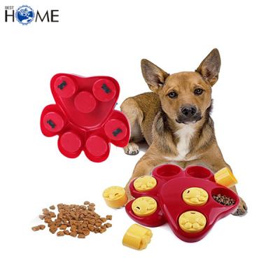 China Viable Slow Interactive Dog Game Driver Pet Smart Treat Food Finder Toy for sale