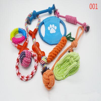 China Viable Gift Pet Toy For Dogs Assortment Chew FREE Cotton Rope Squeaky Dog Toy Set for sale