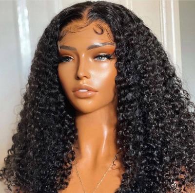 China Deep Wave Lace Front Wig Silky Straight Best Selling In Stock for sale