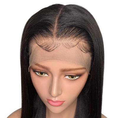 China Transparent Curly Hair Hd Straight Full Lace Wig, With Baby Hair Hd Lace Front Wig, Virgin Glueless HD Lace Wigs for sale