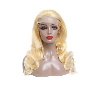 China Straight Full 613 Lace Wig Human Hair, Brazilian Blonde 613 Full Lace Hair Wig, 40 Inch Virgin Human Hair 613 Full Lace Wig for sale