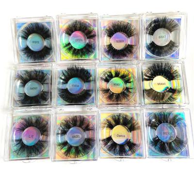 China Thick Luxury 3D Mink Luxury Custom Eye Lashes Eyelash Packaging Box Make Up Cosmetics Mink Lashes And Custom Package for sale