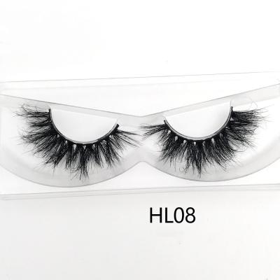 China High Quality Natural Silk Synthetic Magnetic Eye Lash False Eyelash Synthetic Adhesive Eyelash 5 Pack 18mm Pairs 20 3D Mink Lashes for sale