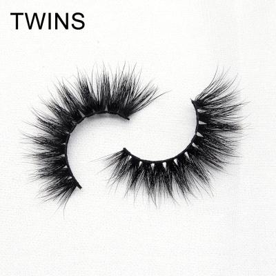 China High Quality 3D Mink Fluffy 25mm Eyelashes Customize Strip Full Volume 25mm Mink Lashes for sale