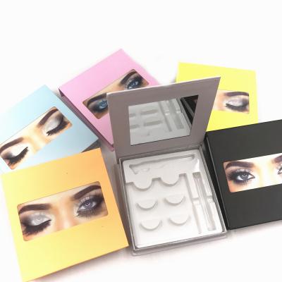 China 2021 New High Quality Lashes Mink Wholesale New Style Luxury Magnetic Lash Boxes Packaging for sale