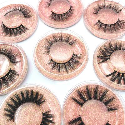 China Long 3D Faux Mink Eyelashes Natural Silk Private Label Your Own Brand False Mink Eyelashes Lashes Kit for sale