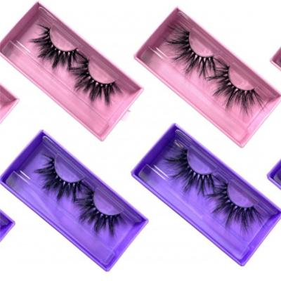 China Long New Style Fakelashes Natural Faux Mink 3D Highly Lash False Eyelashes Silk Eyelashes for sale