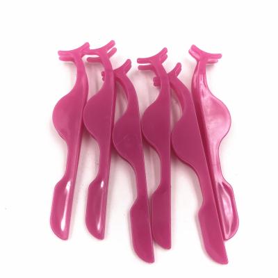 China Colorful make up plastic tweezers, no static electricity tweezers, plastic tweezers for alcohol cotton for sale