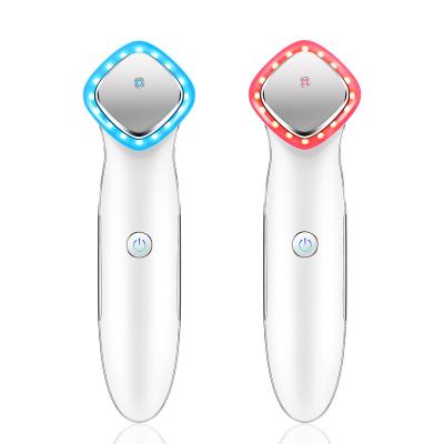 China Custom Logo Red Light Skin Rejuvenation Face Lift Firm Activate Muscle Massager Anti Aging Facial Machine for sale