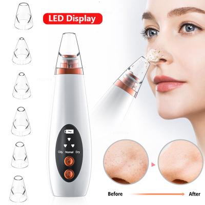 China Espinillas Derma Suction Removedor De Cravos Electric Blackhead Remover Vacuum Black Head Portable Aspirator Blackhead Spot Removal Skin Care for sale