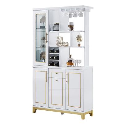 China Living Room Expandable Furniture Living Room Cabinet Large Capacity Modern Simple Storage Cabinet for sale