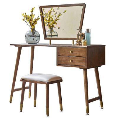 China Storage Bedroom Furniture Dressing Table With Mirror Modern Simple Design for sale