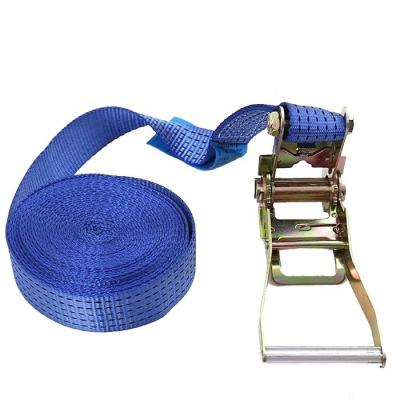 China Tie Up Goods Customizable Quick Release 25mm Ratchet Tie Down Strap Tensioner for sale