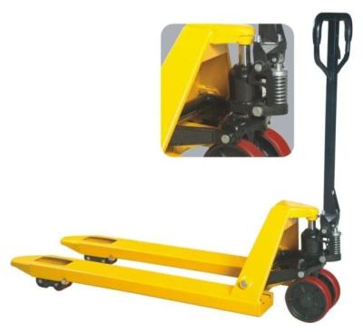 China Goods 2ton Hydraulic Moving Goods Jack AC Pump Hand Pallet Truck Hydraulic Lifter For Sale for sale