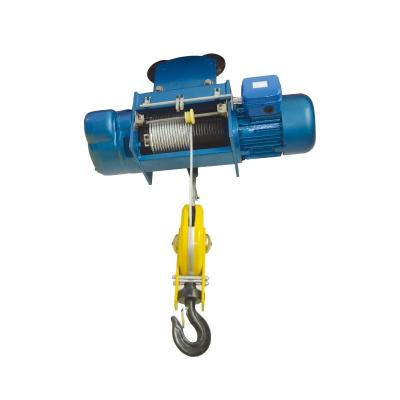 China Construction Site Pusher CD/MD Model Type 220V 380V 415V 10T 9-30M Wire Rope Electric Hoist for sale