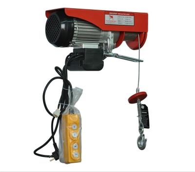 China PA300 mini 150kg-300kg electric wire rope wire rope lifting high quality goods hoist for sale