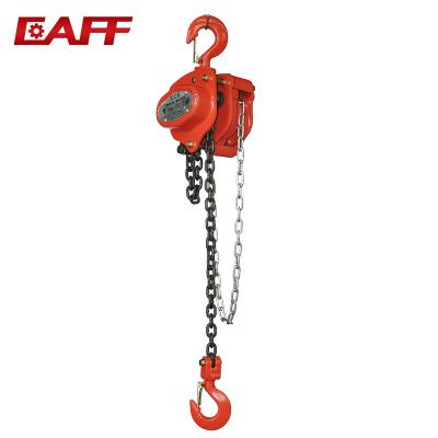 China Construction Site Lifter 100Kg Bunch Mini Garage Door Manual 2 Ton Block Chain Hoist for sale