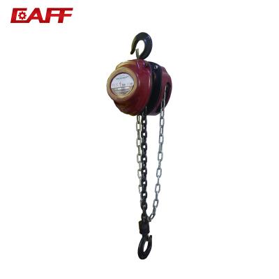 China Manual Mining Hoist HSZ-B 1ton Chain Hoist / Electric Hoist 300kg Chain Block for sale