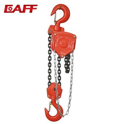 China Best A Series 1T Capacity 3M Height 1ton Lifting Manual Chain Hoist for sale