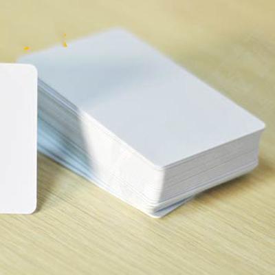 China Waterproof / Waterproof ID Card Printer Customized Printabale White Custom White RFID Blocking Card zu verkaufen