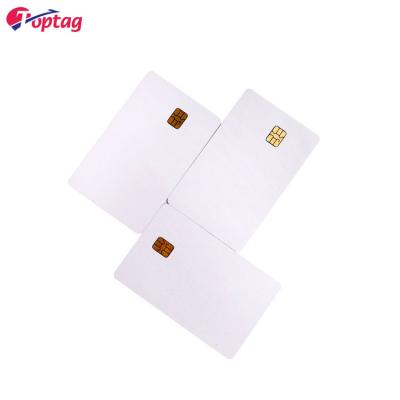 China Custom Inkjet Printable Rewritable Rewritable Card Waterproof SLE4442 RFID / Waterproof PVC IC Chip Card ISO/IEC 7816 zu verkaufen