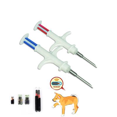 China 134.2KHz FDX-B 1.4*8mm Size RFID Microchip Animal Syringe Animal Identification And Tracking For Livestock zu verkaufen