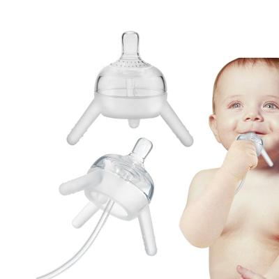 China Tear Free Silicone BPA Free Soft Resistant Baby Self Feeding Nipple BPA Free for sale