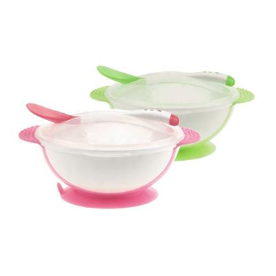 China BPA PP Free Suction Bowl and Spoon Baby Feeding Children Dining Baby Bowl Baby Dish for sale