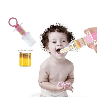 China BPA Free Soft Silicone Tip Baby Medicine Dispenser Dropper Feeder With Anti Clogging Design for sale