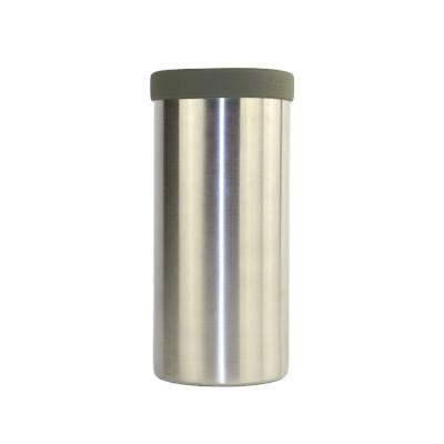 China Promotion PORTABLE low MOQ 23 oz stainless steel vacuum insulated box cooler double wall beer can cooler for sale